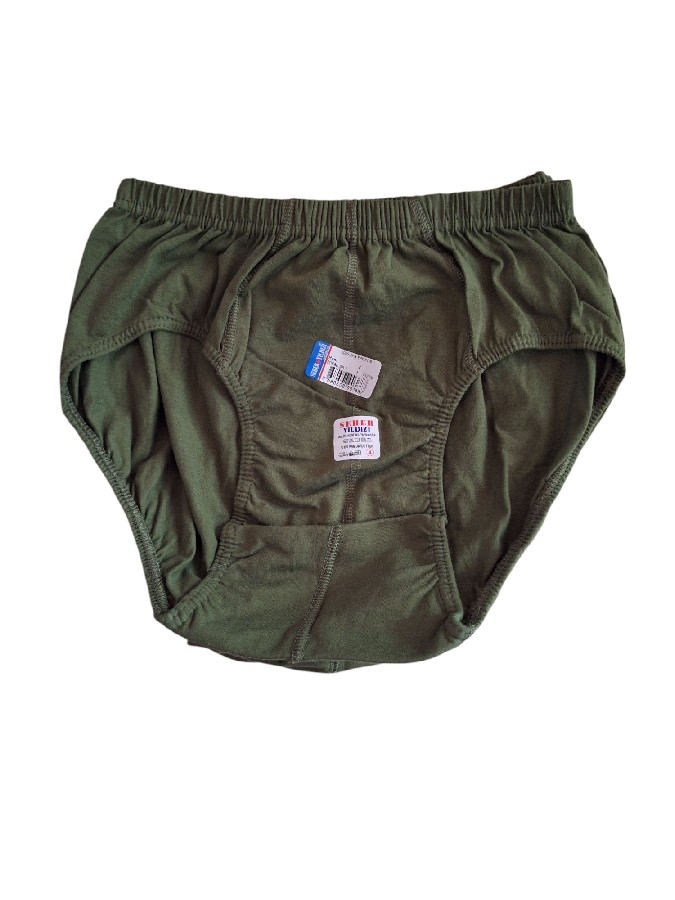 SEHER YILDIZI ERKEK KÜLOT HAKİ YEŞİL 4 NUMARA ADET FİYATI