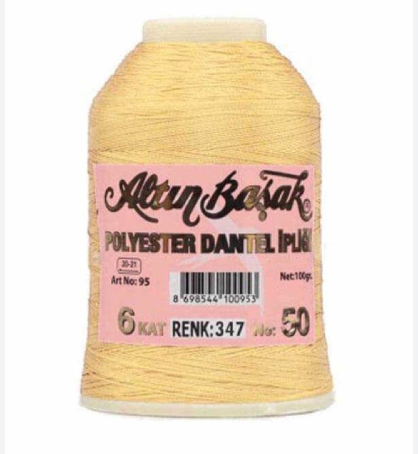 ALTINBAŞAK OYA İPLİĞİ 100 GR RENK 347