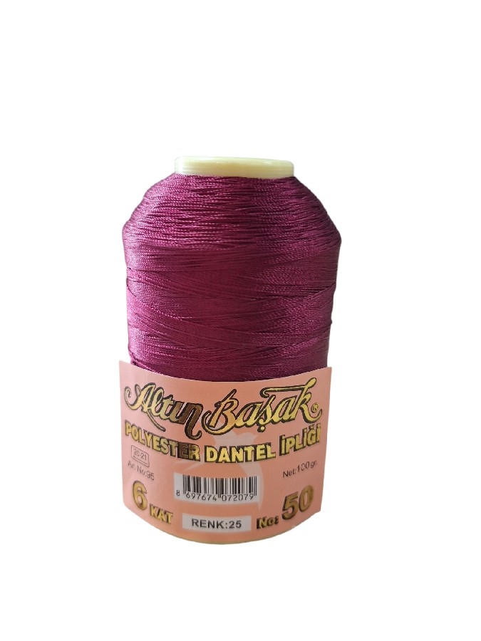 ALTINBAŞAK OYA İPİ 100 GR RENK 25