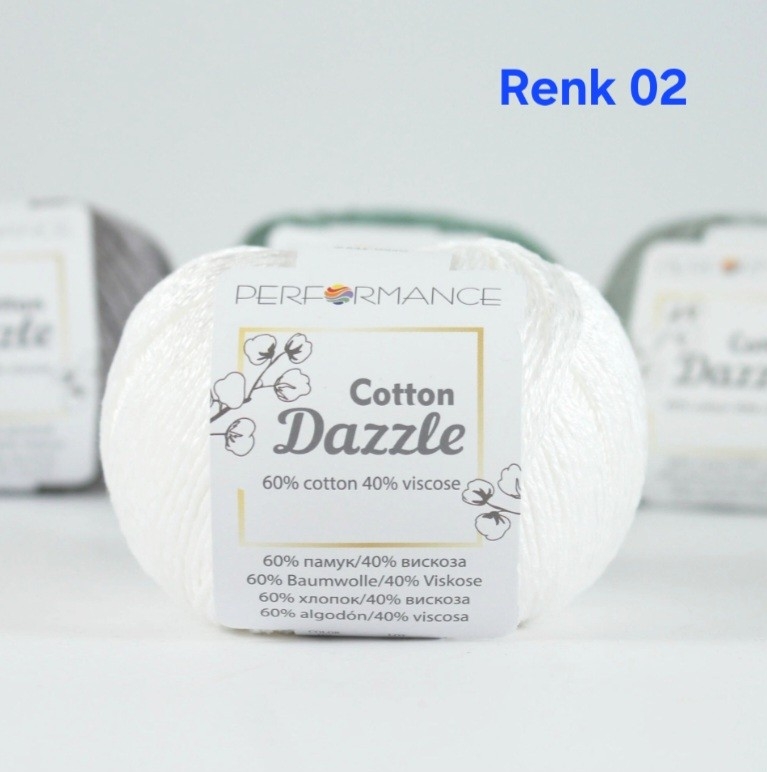 PERFORMANCE COTTON DAZZLE RENK 02
