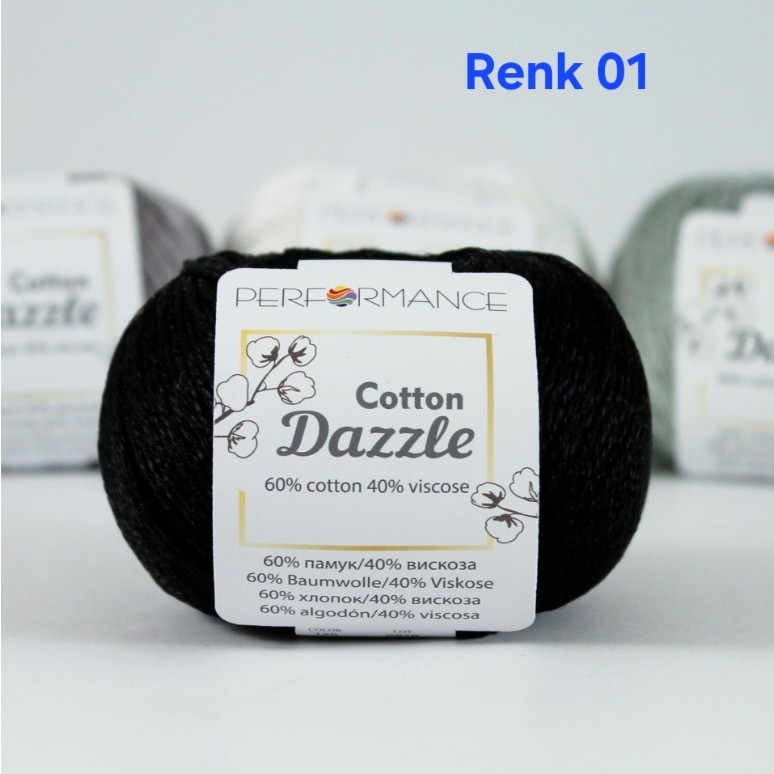 PERFORMANCE COTTON DAZZLE RENK 01