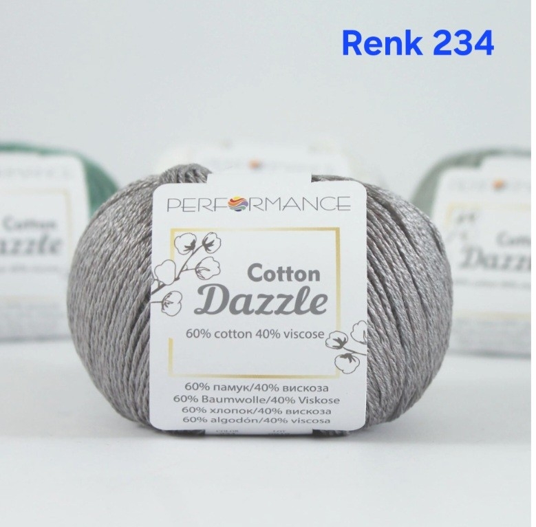 PERFORMANCE COTTON DAZZLE RENK 234