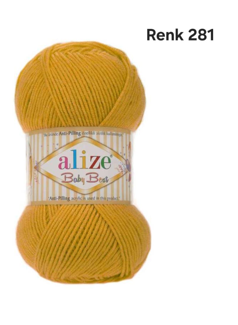 ALİZE BABY  BEST RENK 281 SAFRAN