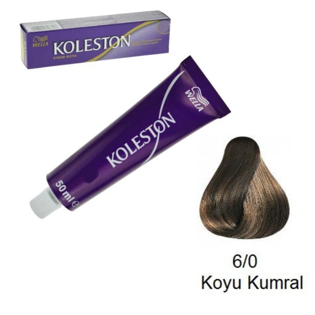 KOLESTON KOYU KUMRAL SAÇ BOYASI 6/0