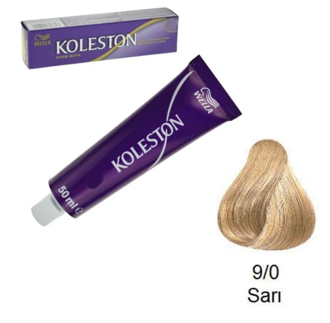 KOLESTON SARI SAÇ BOYASI 9/0