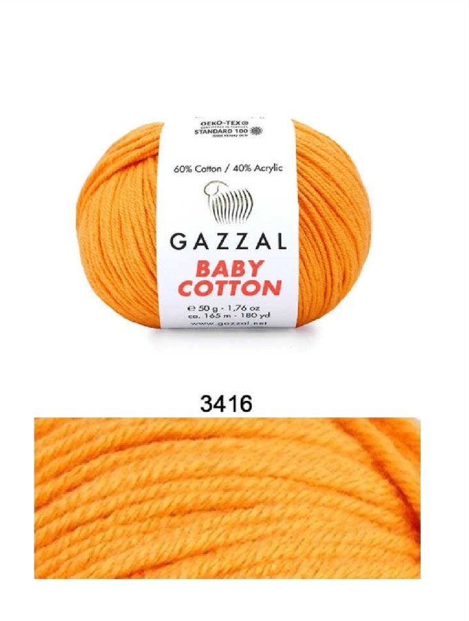 GAZZAL BABY COTTON RENK 3416
