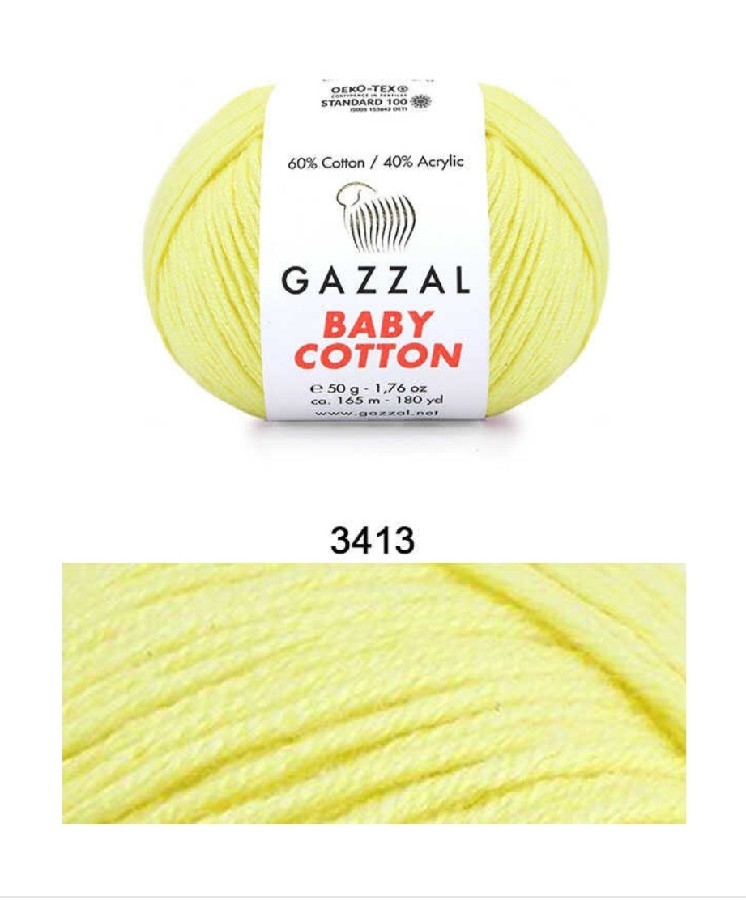 GAZZAL BABY COTTON RENK 3413