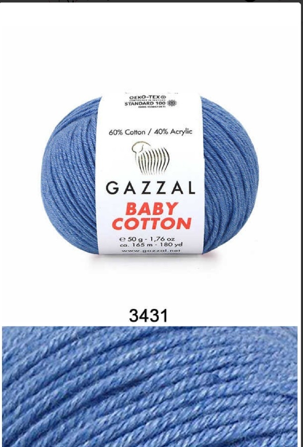 GAZZAL BABY COTTON RENK 3431
