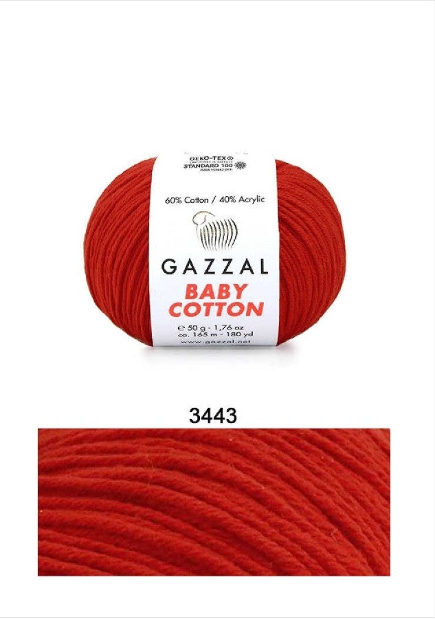 GAZZAL BABY COTTON RENK 3443