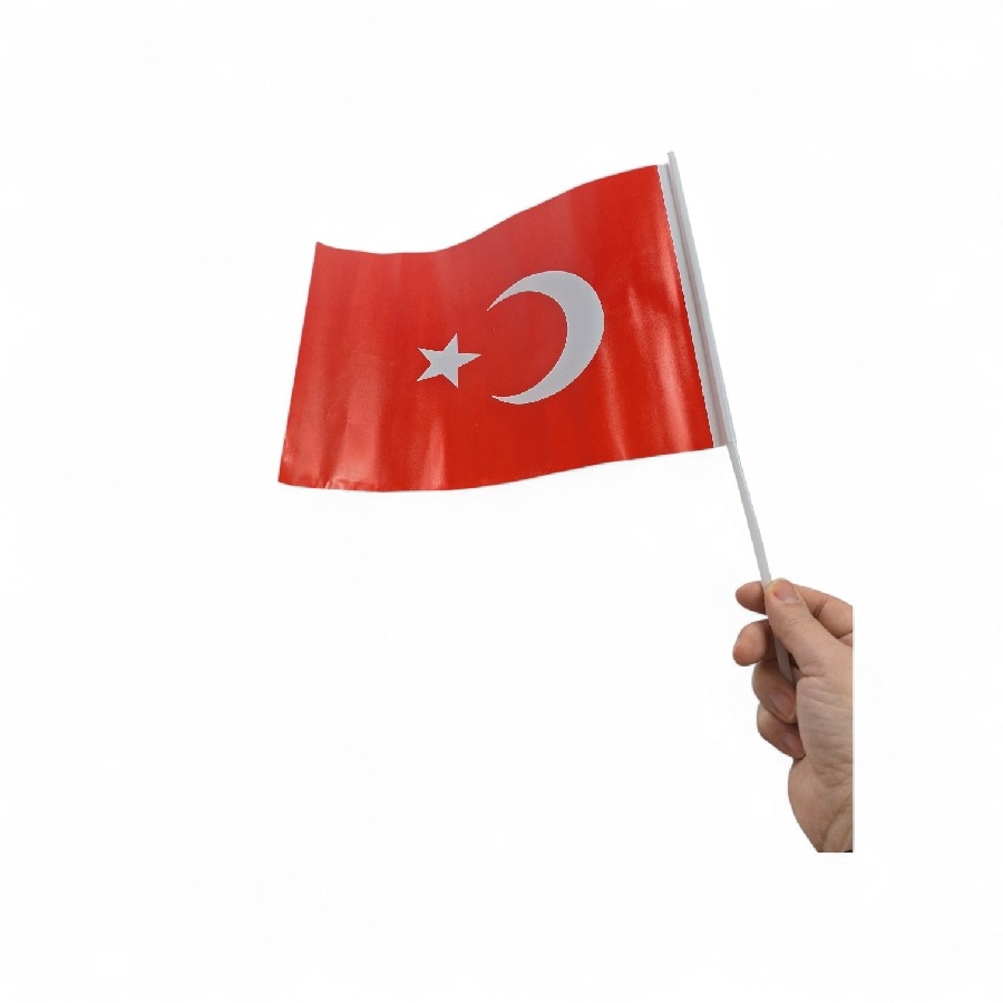 TÜRK BAYRAĞI KAĞIT EN 21 BOY 30