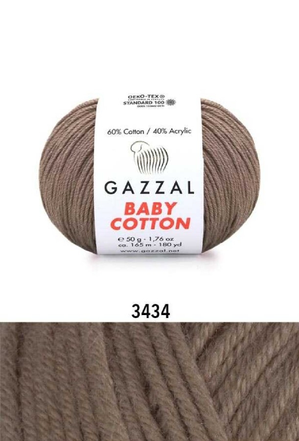 GAZZAL BABY COTTON RENK 3434