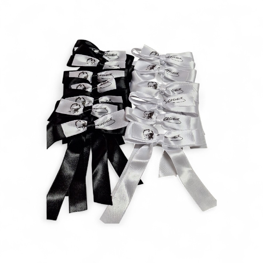 ATATÜRK RESİMLİ VE İMZALI KURDELE EN:13 BOY:15