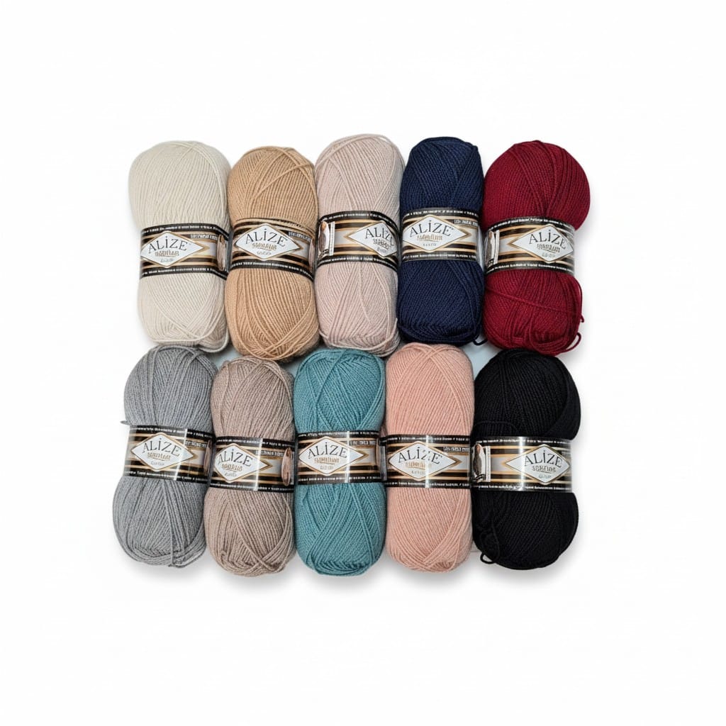 ALİZE SUPERLANA KLASİK KARIŞIK 10'LU