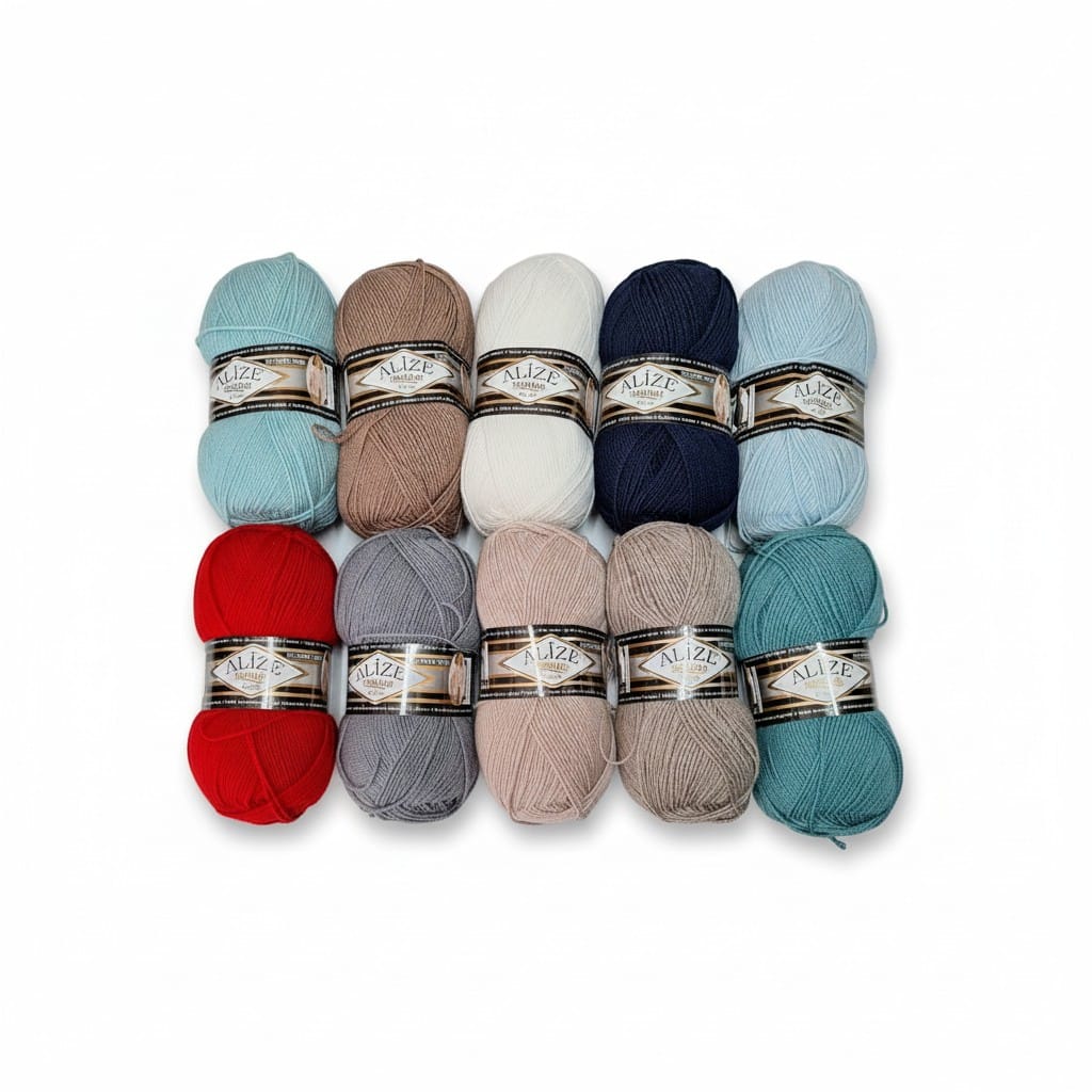 ALİZE SUPERLANA KLASİK KARIŞIK 10'LU