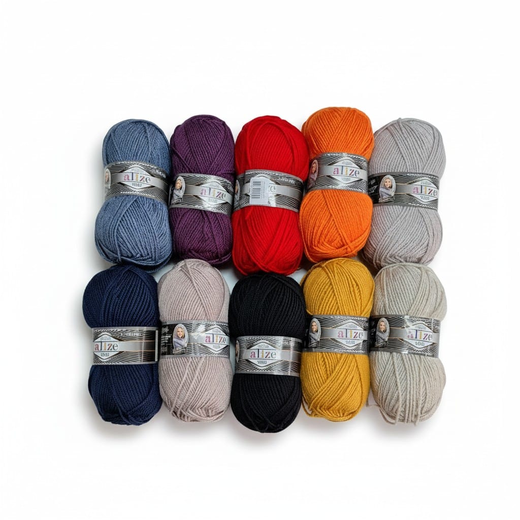 ALİZE SUPERLANA MİDİ KARIŞIK 10'LU