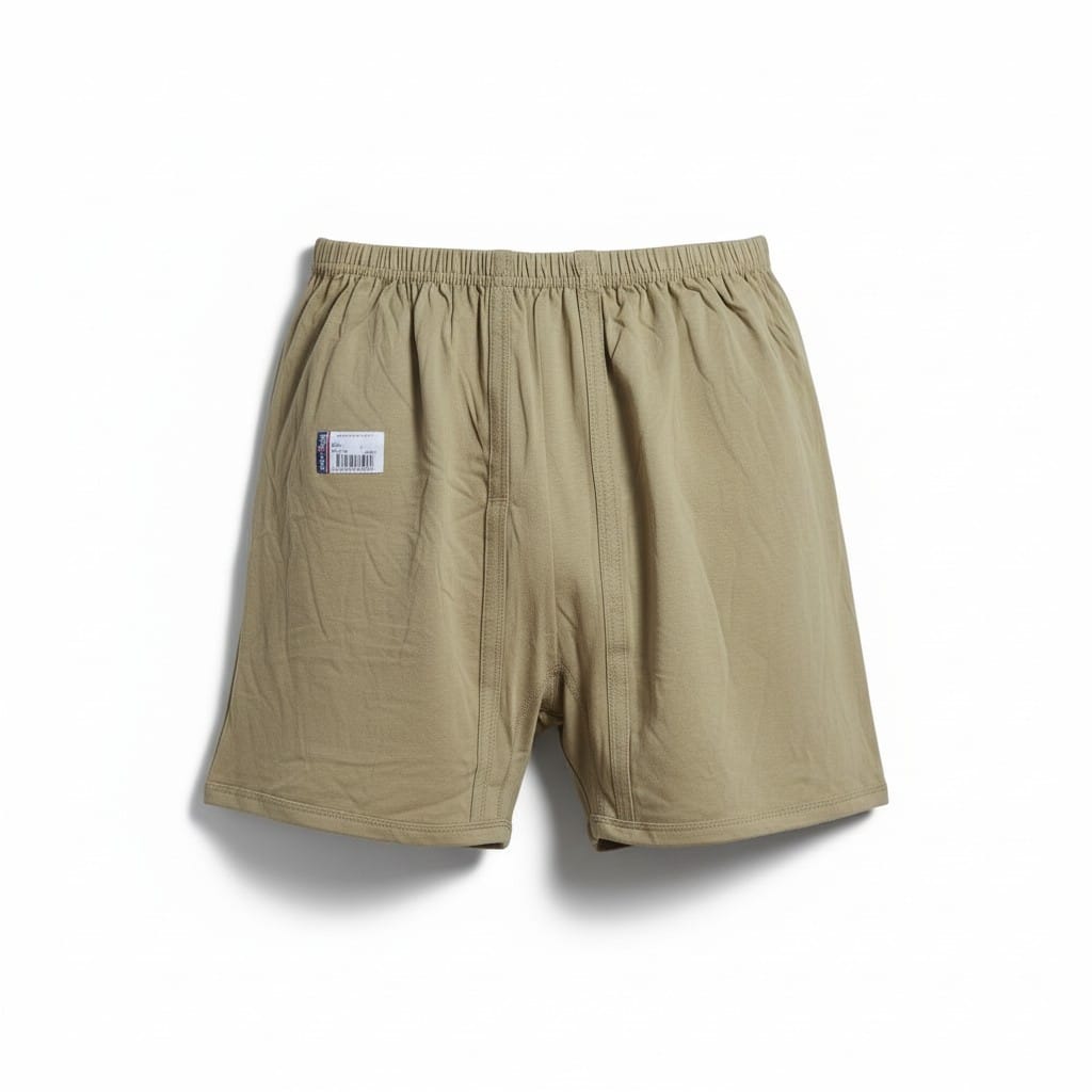 SEHER YILDIZI YEŞİL ASKER BOXER UZUN PAÇALI