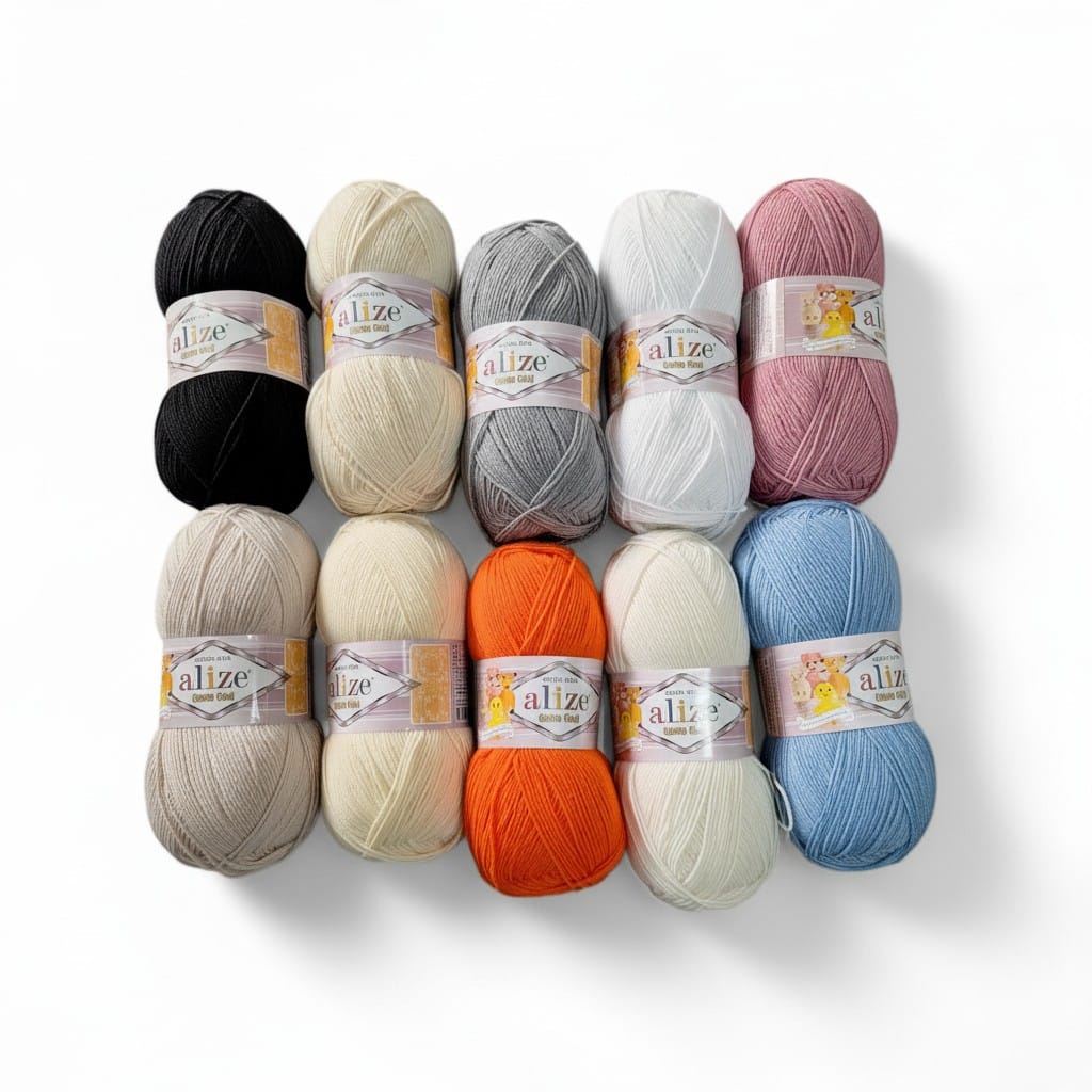 ALİZE COTTON GOLD KARIŞIK RENK 10'LU