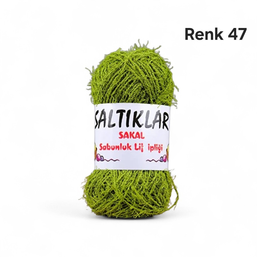 SALTIKLAR SAKAL SABUNLUK LİF İPİ RENK 47
