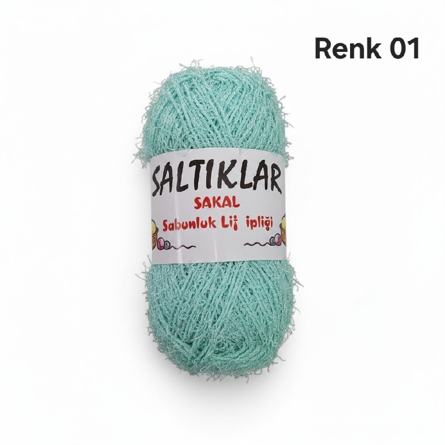 SALTIKLAR SAKAL SABUNLUK LİF İPİ RENK 01