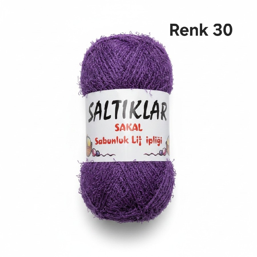 SALTIKLAR SAKAL SABUNLUK LİF İPİ RENK 30