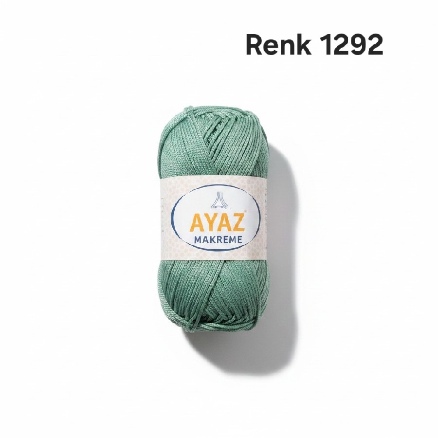 AYAZ MAKROME İPİ RENK 1292 ÇAĞLA YEŞİLİ