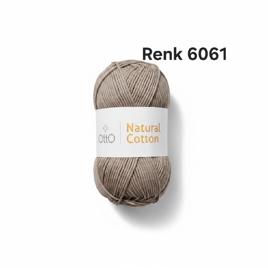 OTTO NATURAL COTTON İPİ RENK 6061 VİZON