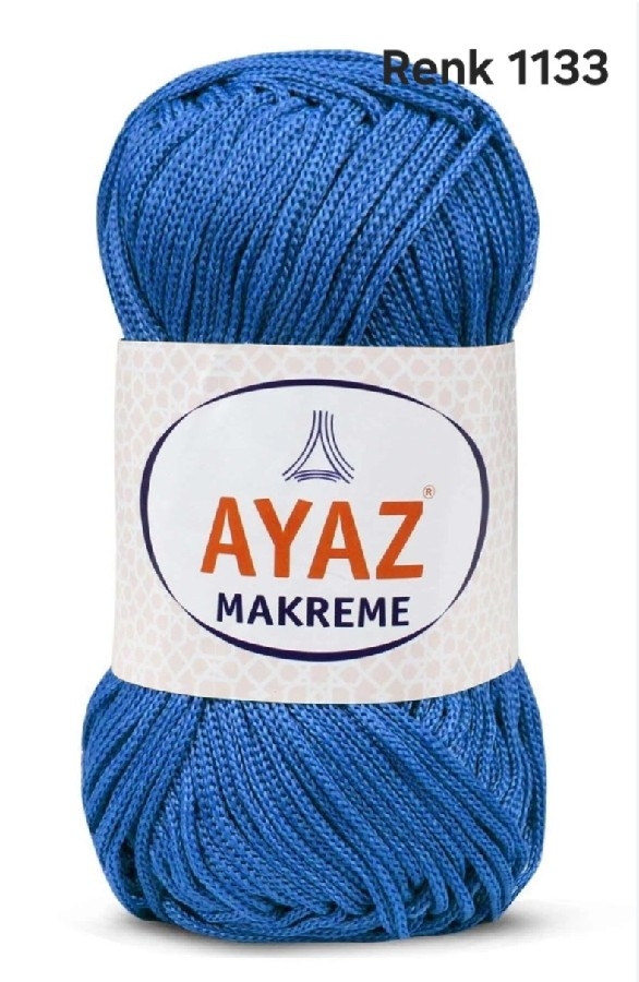 AYAZ MAKROME İPİ RENK 1133 SAKS MAVİ