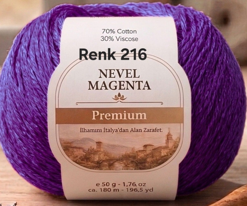 NEVEL MAGENTA RENK 216