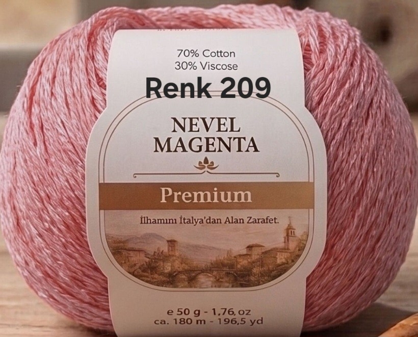 NEVEL MAGENTA RENK 209