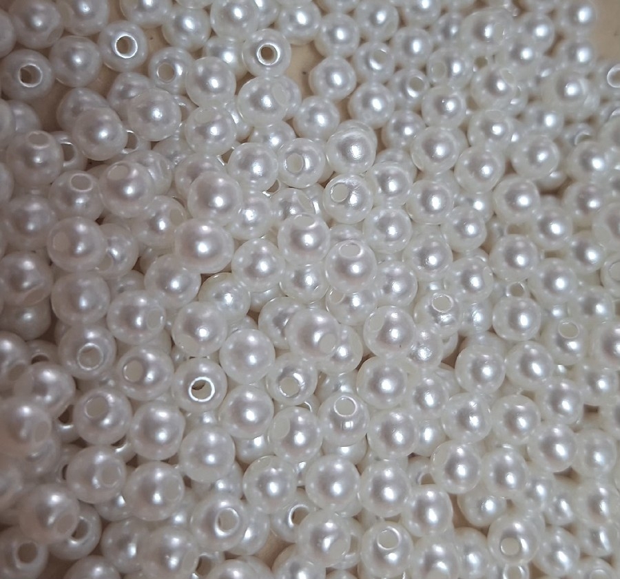 BEYAZ BONCUK 5 mm 25 gr