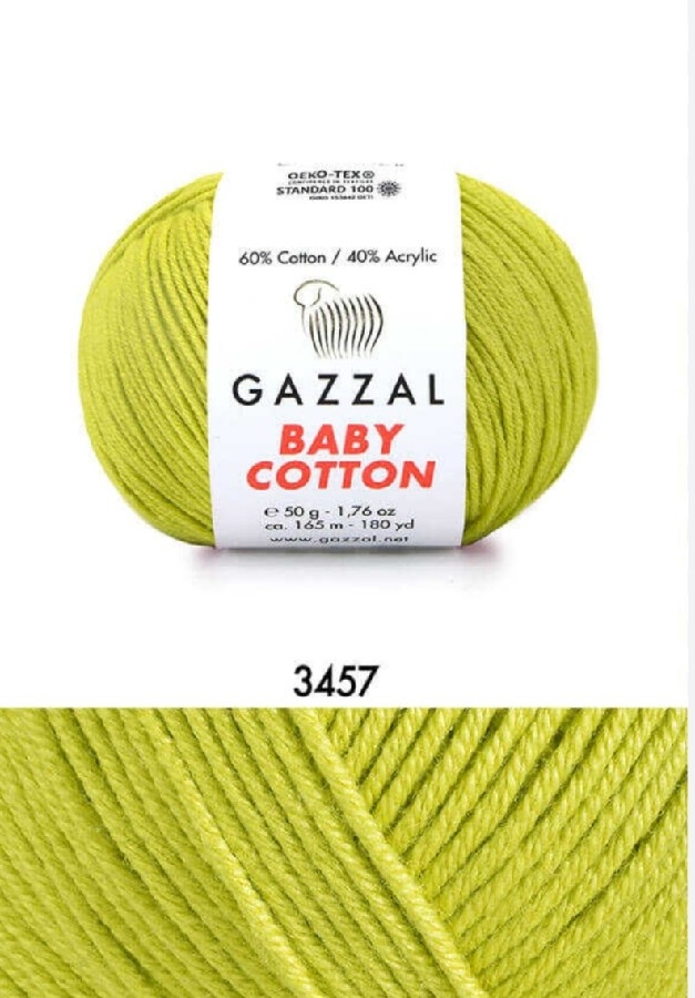 GAZZAL BABY COTTON RENK 3457