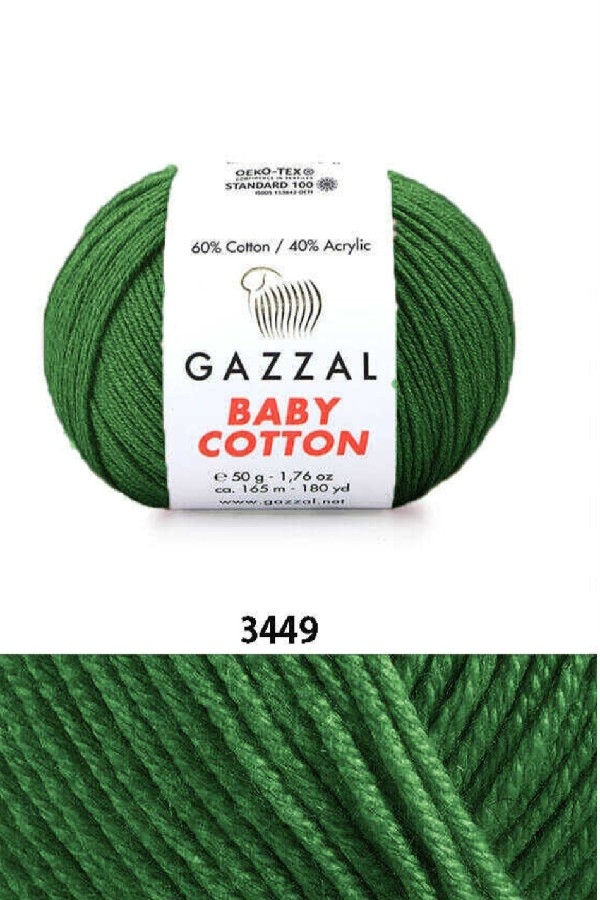 GAZZAL BABY COTTON RENK 3449
