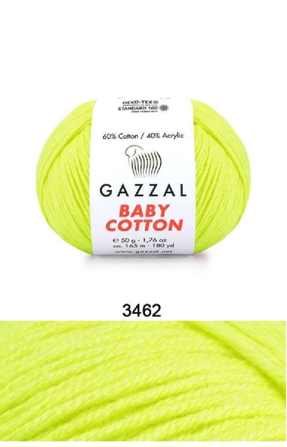 GAZZAL BABY COTTON RENK 3462