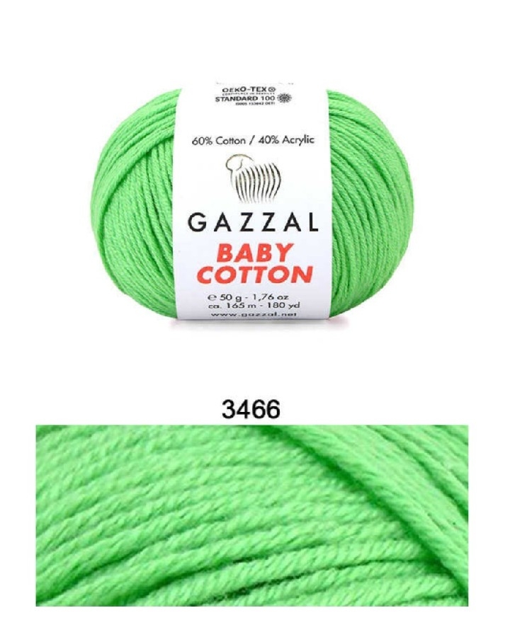 GAZZAL BABY COTTON RENK 3466