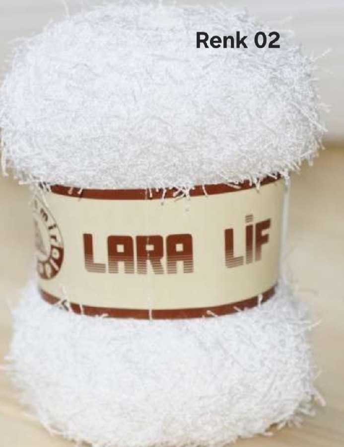 ALDEMİR LARA SAKALLI LİF İPİ RENK 02
