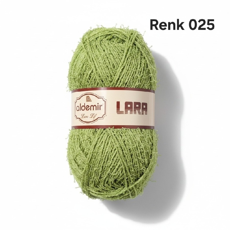 ALDEMİR LARA SAKALLI LİF İPİ RENK 025