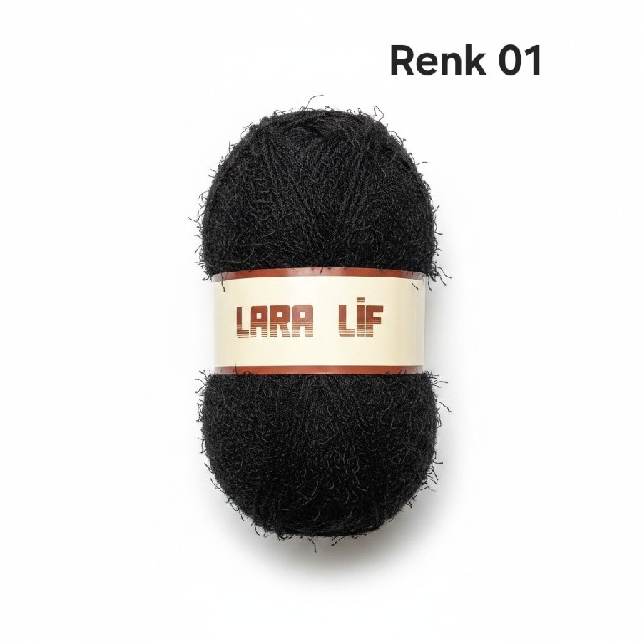 ALDEMİR LARA SAKALLI LİF İPİ RENK 01