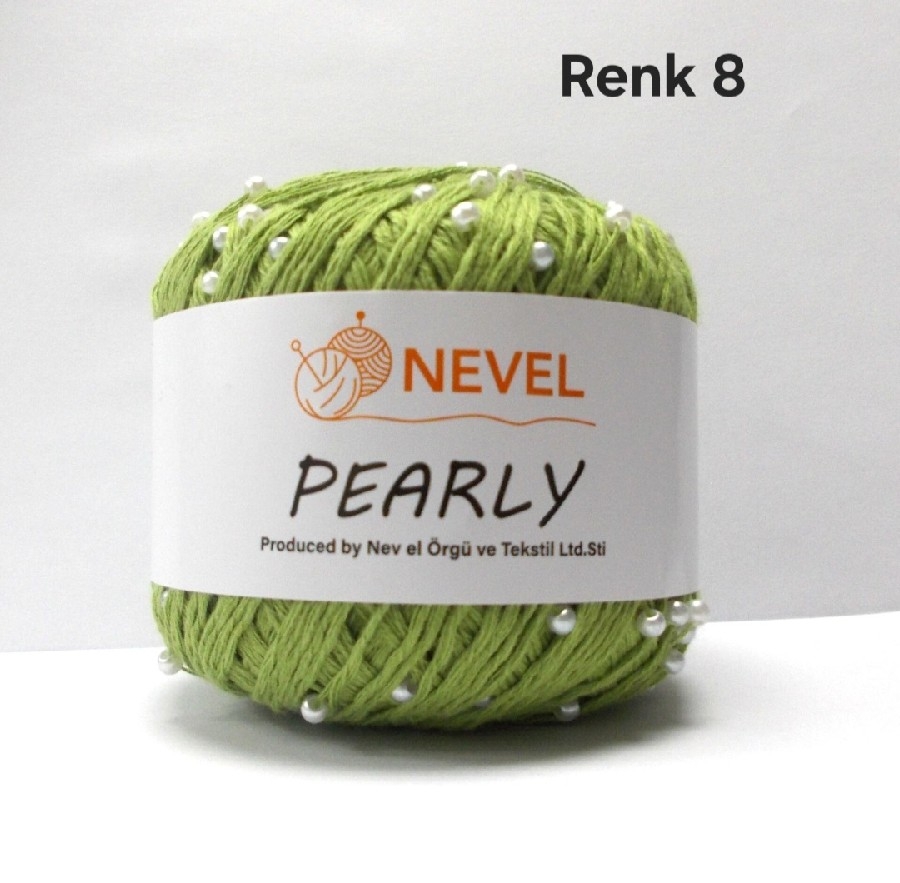 NEVEL PEARLY İNCİLİ İP RENK 08
